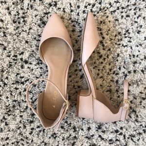 S7 Aldo blush pink heels